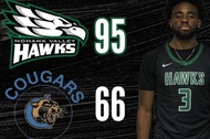 Boock Nets 36 Points, Hawks Defeat Cougars 95-66